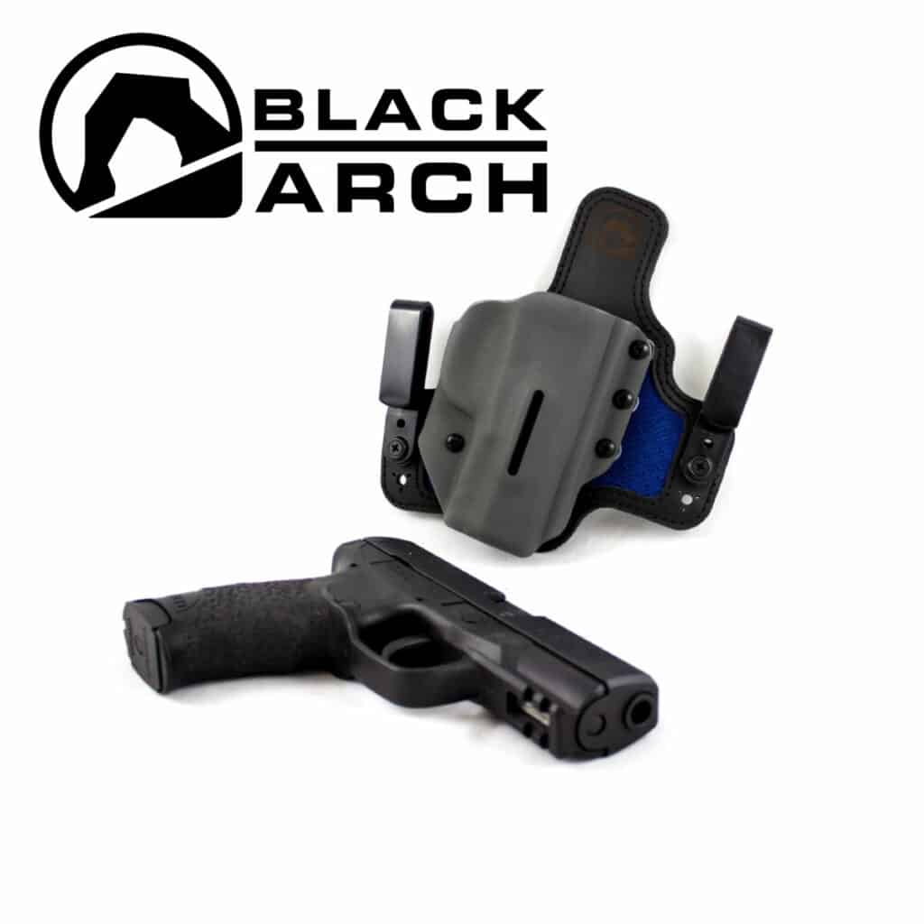 Black Arch Hybrid Holsters with Dri-Matrix Backers - ArmsVault