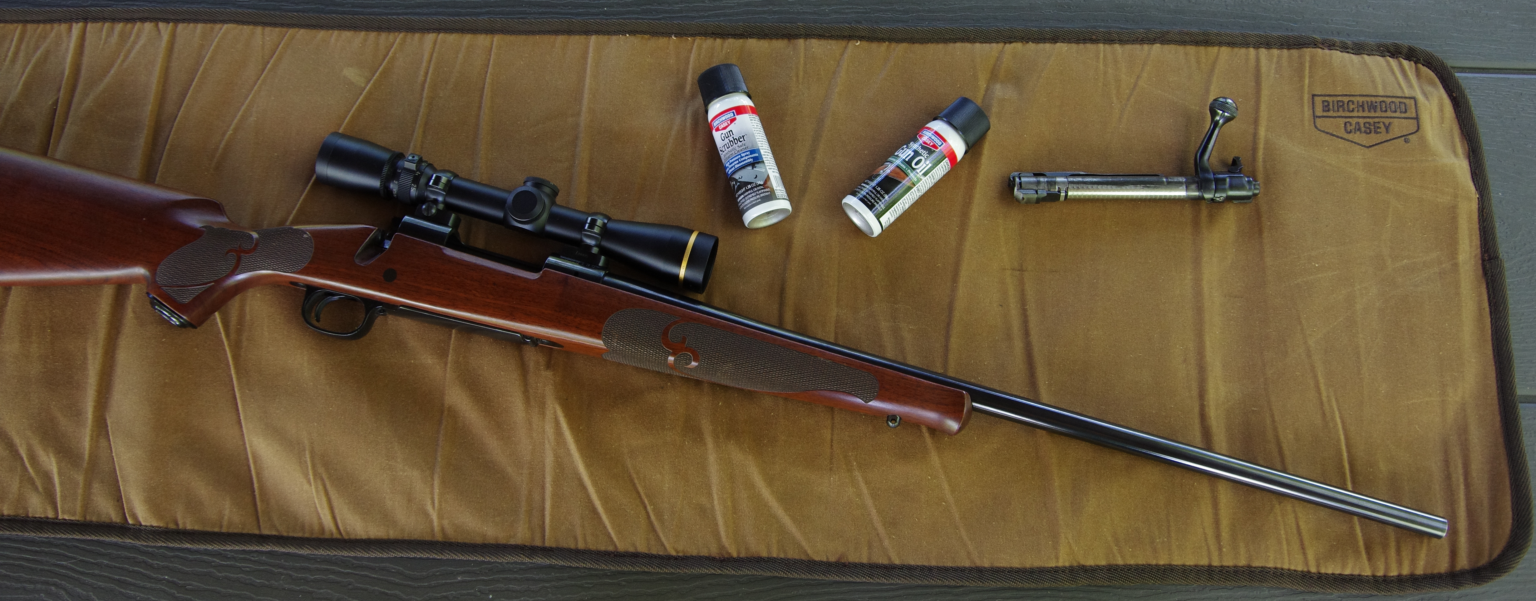 Birchwood Casey Waxed Canvas Gun Cleaning Cleaning Mats ArmsVault