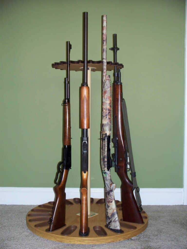 Campbell Gun Racks Magnetic Rotary Long Gun Rack