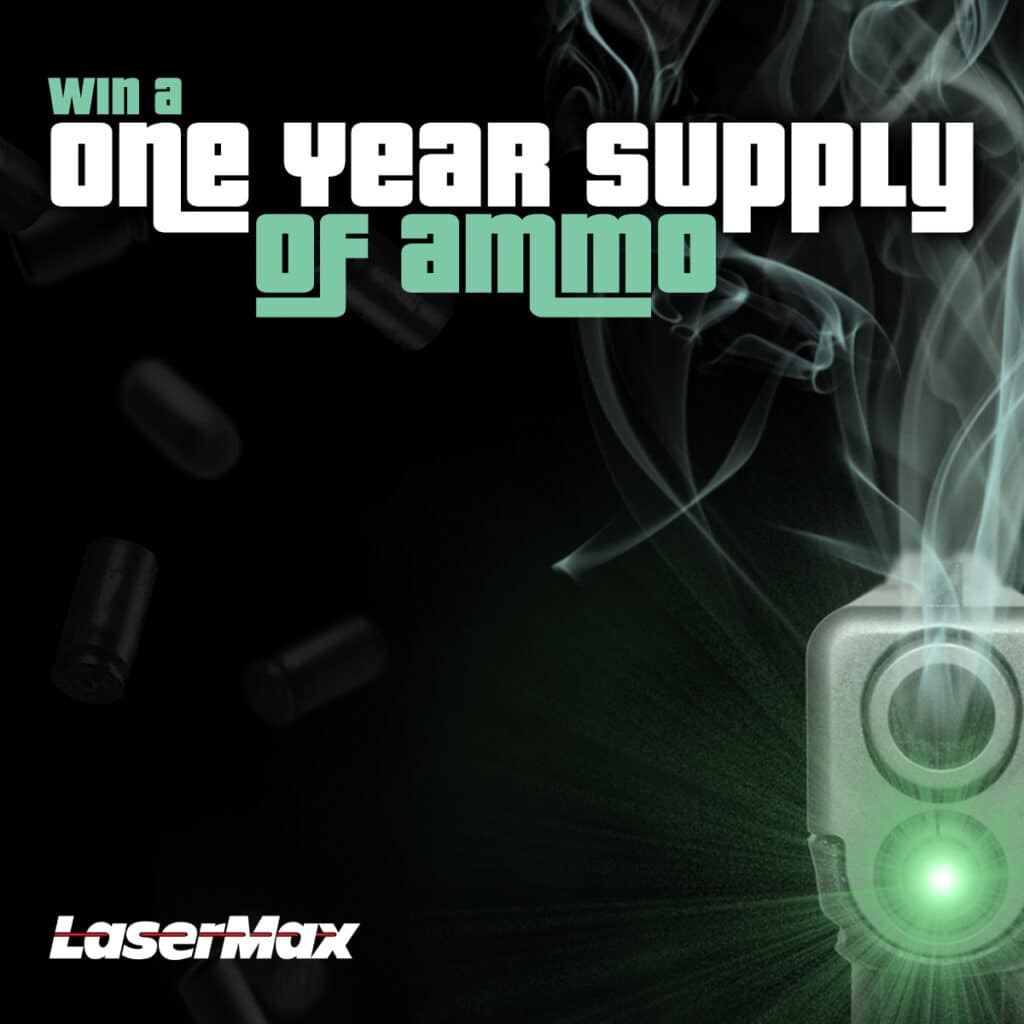 LaserMax Announces Spring Ammo Sweepstakes