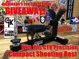 Highjak86 Compact Shooting Rest Giveaway