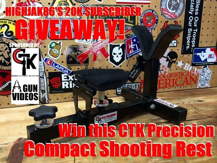 Highjak86 Compact Shooting Rest Giveaway