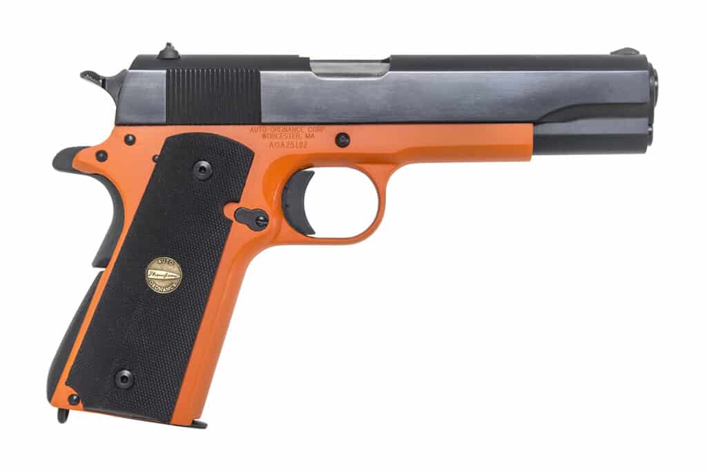 Kahr Arms Cabela's Exclusive - Black-Orange 1911-R