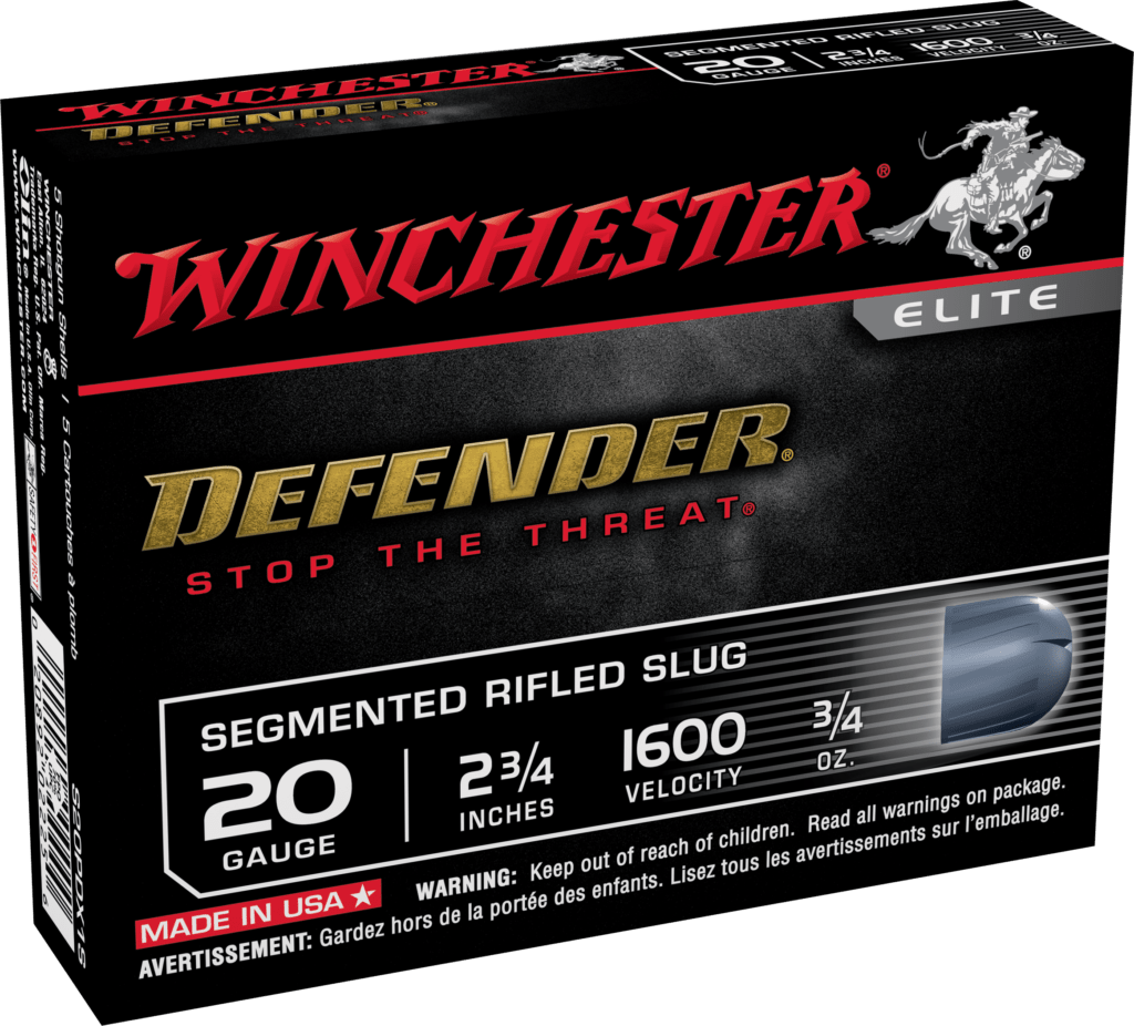 Winchester 20 Gauge Segmenting Slug