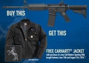 Colt Carhartt Jacket Promotion