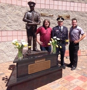 LaserLyte Honors Police of Cottonwood AZ  with Statue