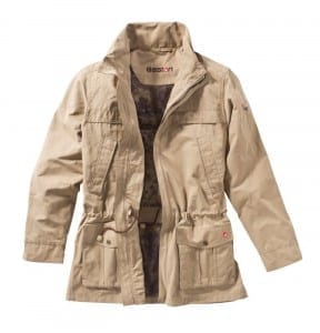 Breezy Hunting Jacket with Camouflage Net Lining