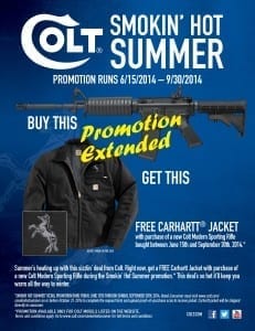 Colt Extends Carhartt Jacket Promo