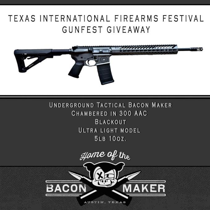 Texas International Firearms Festival Gunfest Giveaway