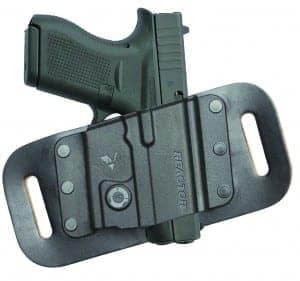 Glock 42 equipped with Viridian R5-G42 Laser and Hybrid Holster