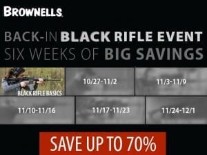 Brownells Back In Black Rifle Event