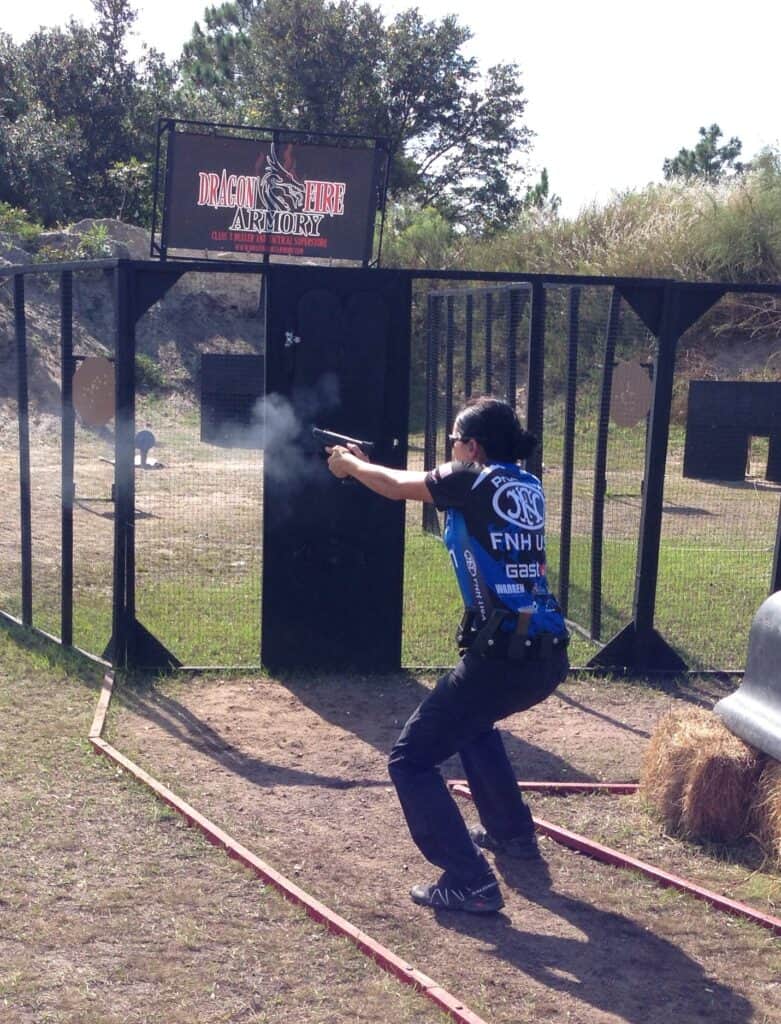 Brooke Sevigny at the IPSC World Shoot XVII