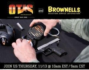 Brownells and Otis Host Gun Cleaning Webcast