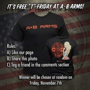 American Built Arms Free T Friday Promo