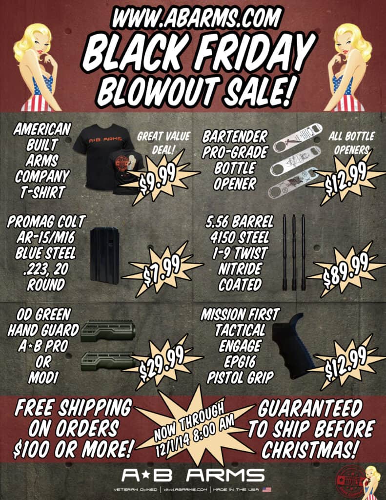 American Built Arms Black Friday Sale