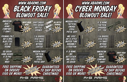 American Built Arms Black Friday and Cyber Monday Sale