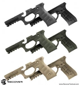 Recover Tactical BC2 Grip and Rail System for Beretta Pistols