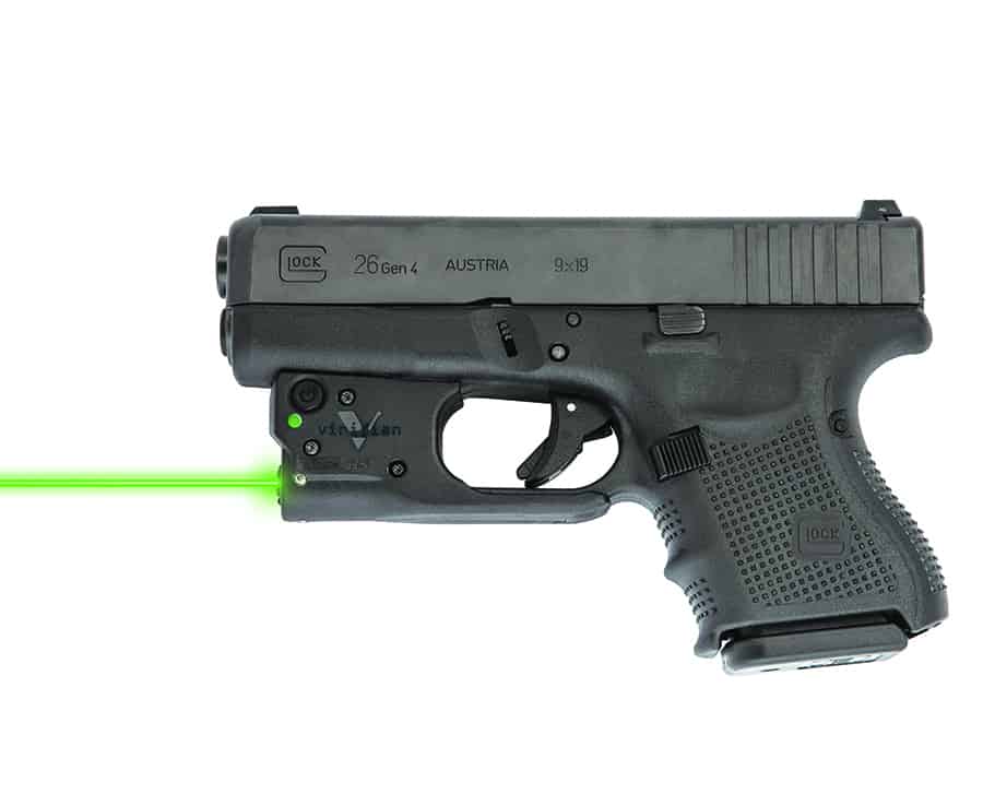 Viridian Green Laser on Glock 26