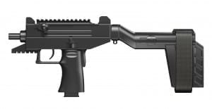 IWI US UZI PRO Pistol with Stabilizing Brace