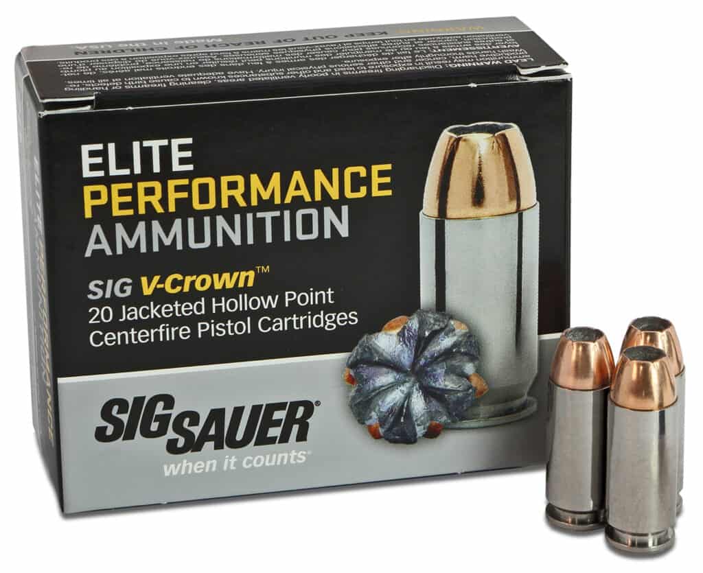 Sig Sauer 10mm Elite Performance Ammunition