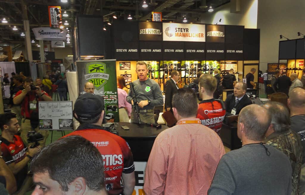 Steyr Arms SHOT Show Booth