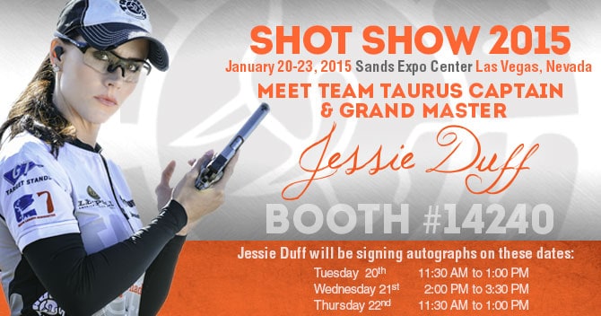 Jessie Duff SHOT Show Dates