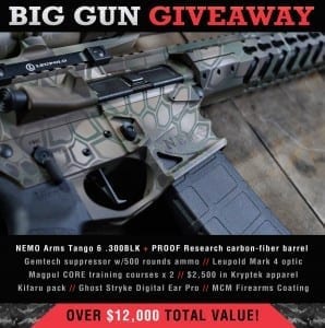 Big Gun Giveaway