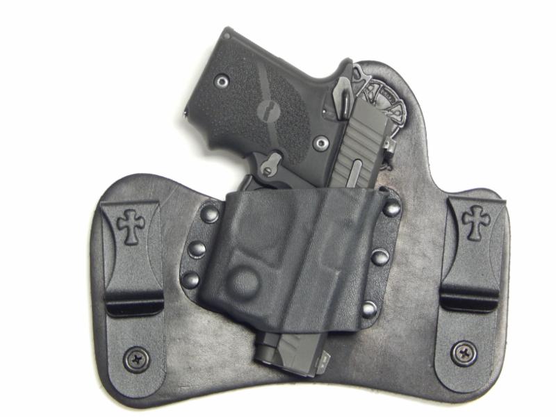 CrossBreed Holster for Sig 938 with Viridian ECR R5 Laser