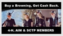 Browning Cash Back for Youth Shooting Group Members