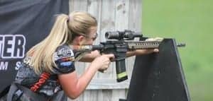 Heather Fitzhugh at Bushmaster Tarheel 3-Gun Challenge