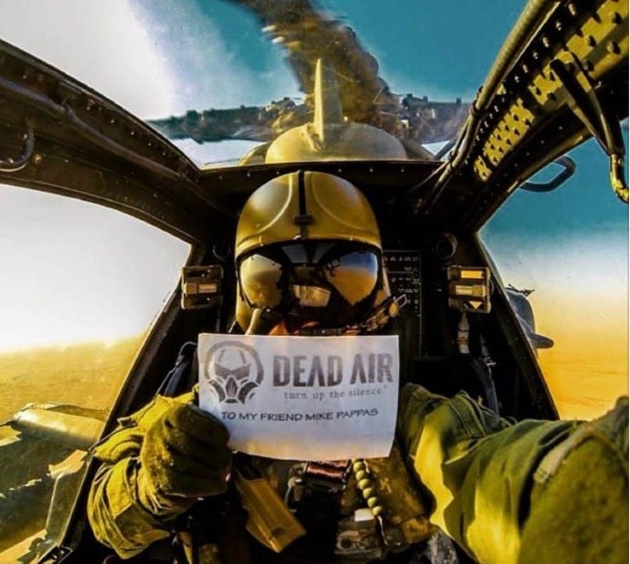 Dead Air Armament Helicopter Selfie