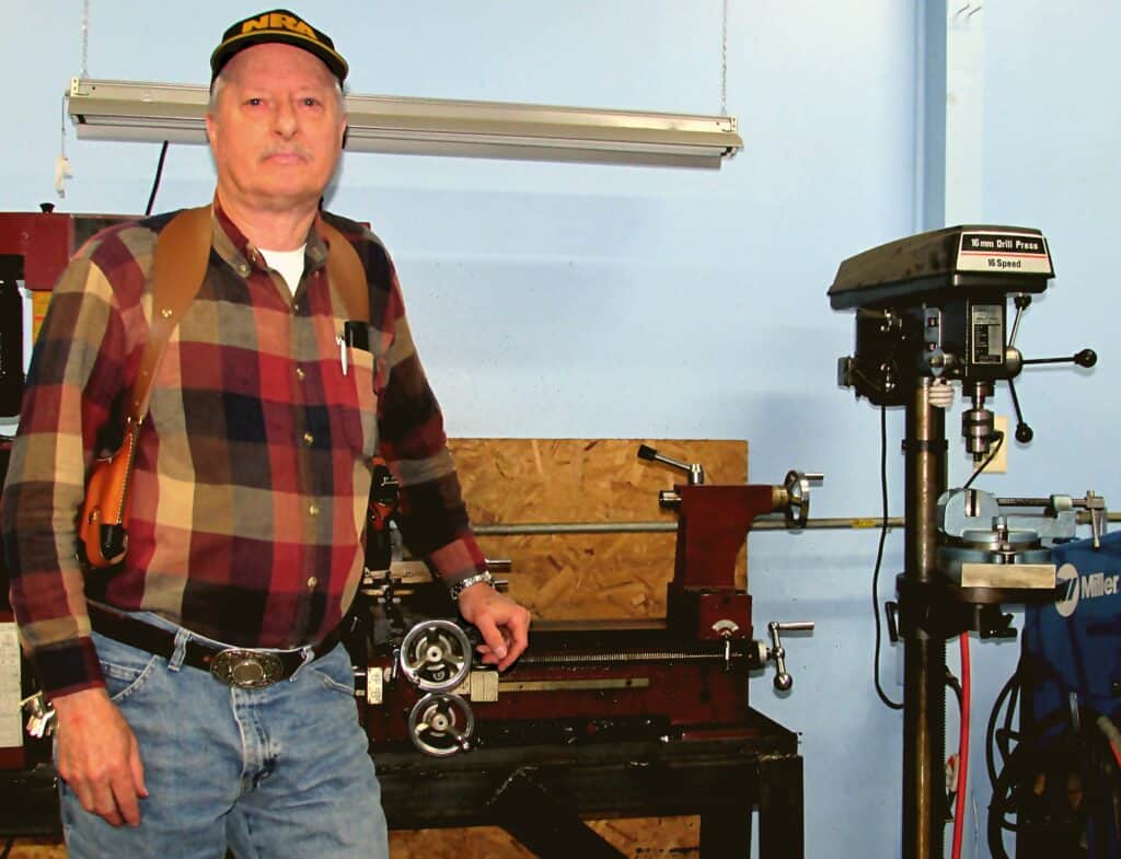 Gary Smith at Precision Guncrafters, his Professional Gunsmithing Shop