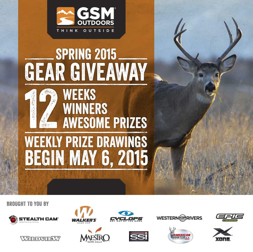 GSM Outdoors Spring Gear Giveaway