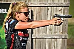 Heather Fitzhugh Shooting Grand Power X-Calibur