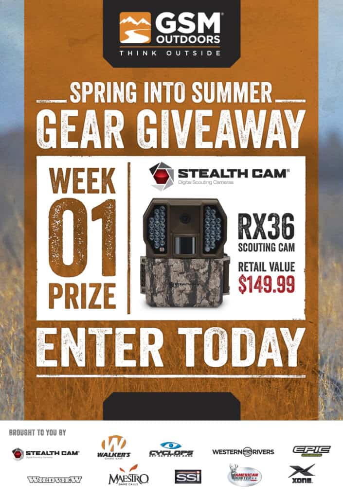 Stealth Cam RX Series Camera Giveaway