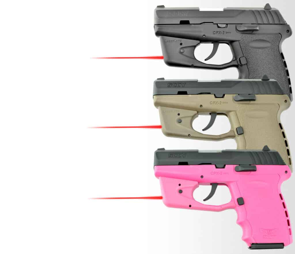 LaserLyte Tri-Color Laser Housing for SCCY Pistols