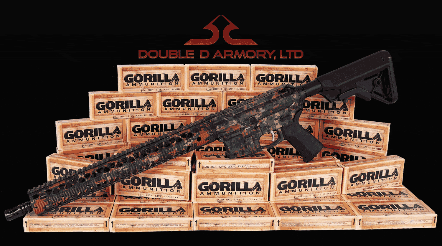 Gorilla Ammunition and Double D Armory Spring Sweepstakes