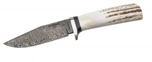 Browning Storm Front Damascus Stag Clip Point