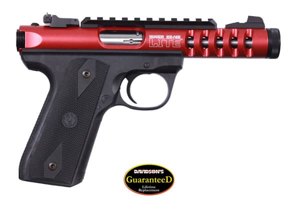 Davidsons Exclusive Red Anodized Ruger 22-45 Lite Rimfire Pistol