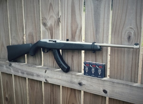 Ruger 1022 with Ruger BX-25 Magazine and CCI 22LR