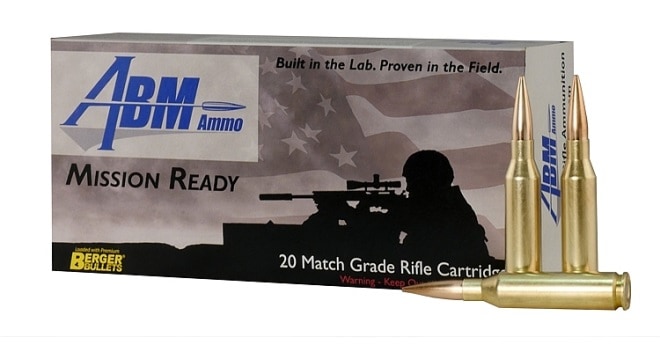 ABM 260 Remington 130gr Berger Match AR Hybrid OTM Tactical