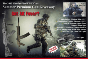 Kalashnikov USA GunProPlus Summer Premium Giveaway