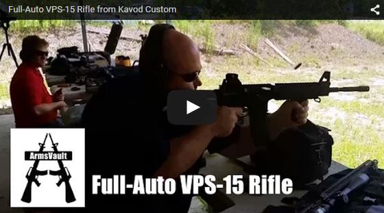 Kavod Custom Range Event - Full-Auto VPS-15 Rifle