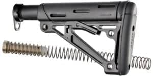 Hogue Overmolded Collapsible Buttstock and Buffer Tube Spring