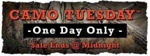 MidwayUSA Camo Tuesday Hunting Equipment Sale