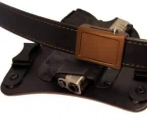 ARES AEGIS Crossover Belt shown with the Bronze Ares Buckle