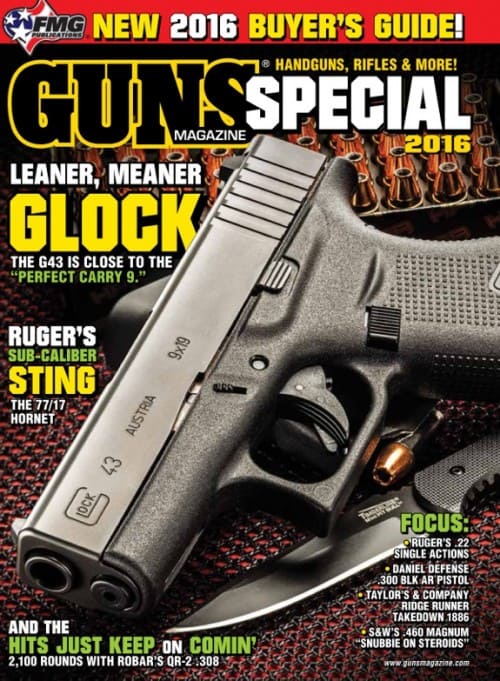 Glock 43 in GUNS Magazine