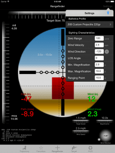 Ballistic App Rangefinder