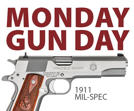 Springfield 1911 Mil-Spec Stainless Pistol Giveaway