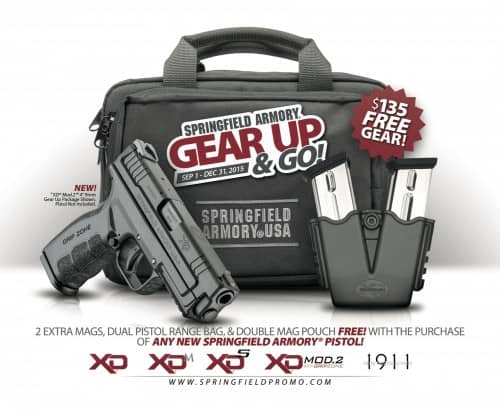 Springfield Armory Handgun Promo - Gear up and Go